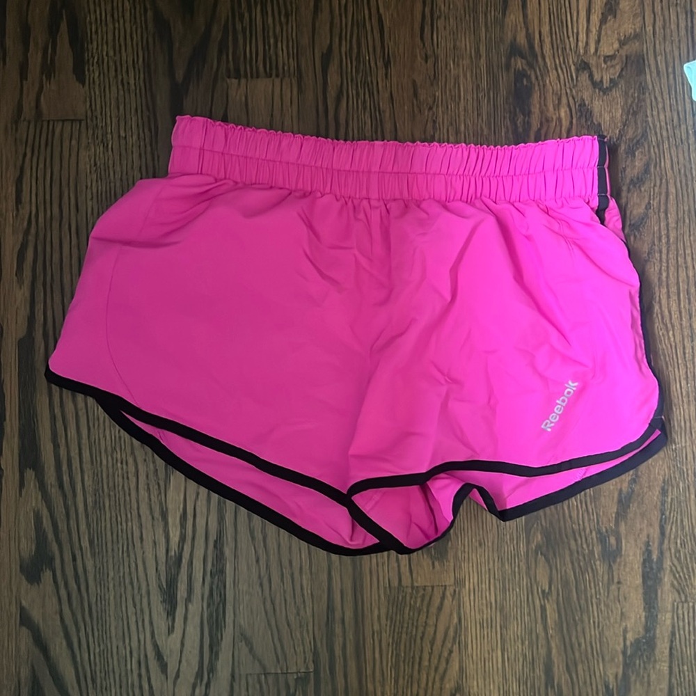 Pink kids Reebok Shorts. Great condition